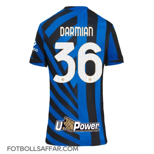 Inter Milan Matteo Darmian #36 Hemmatröja Dam 2024-25 Kortärmad